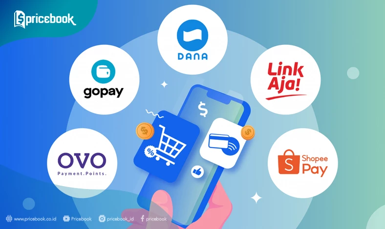 Ilustrasi Dana OVO Gopay/Pricebook