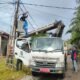 Warga Berterimakasih, Dishub Mempawah Perbaiki PJU Padam di Kampung Mereka