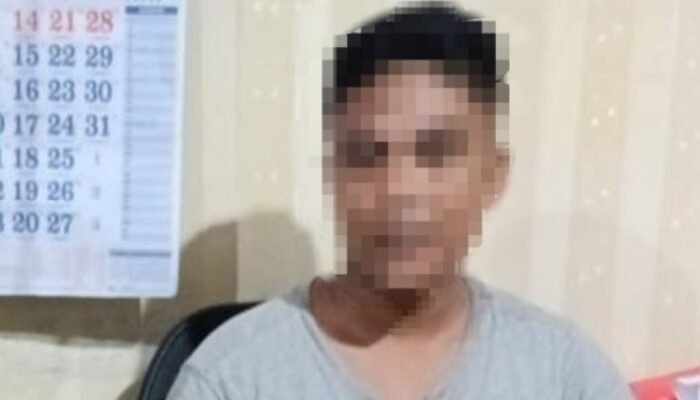 Pengedar Narkoba di Desa Penibung Berinisial DP Ditangkap, Begini Tampangnya!