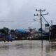Banjir di Nanga Tepuai, Kecamatan Hulu Gurung, Kabupaten Kapuas Hulu, Provinsi Kalimantan Barat, Jumat 5 Januari 2024/tangkapan layar video amatir.
