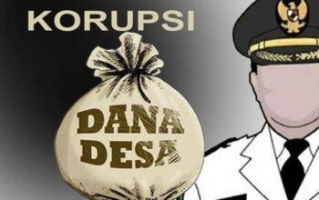 Ilustrasi korupsi dana desa