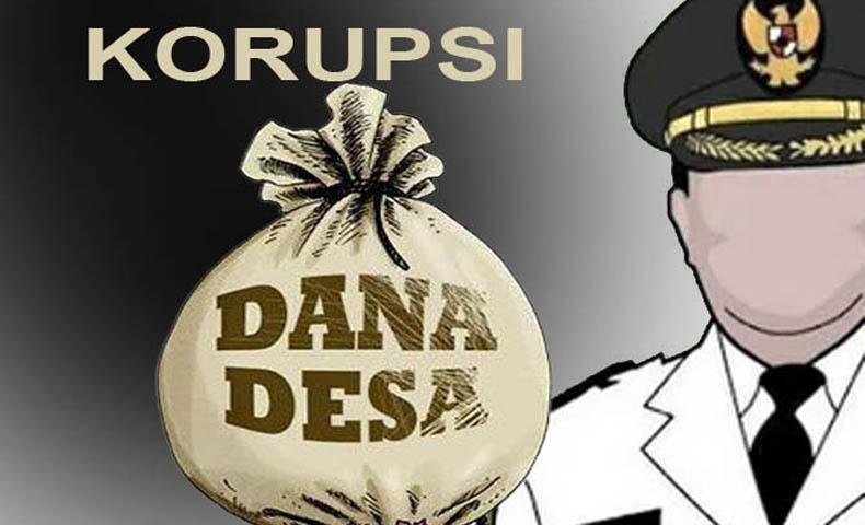 Ilustrasi korupsi dana desa