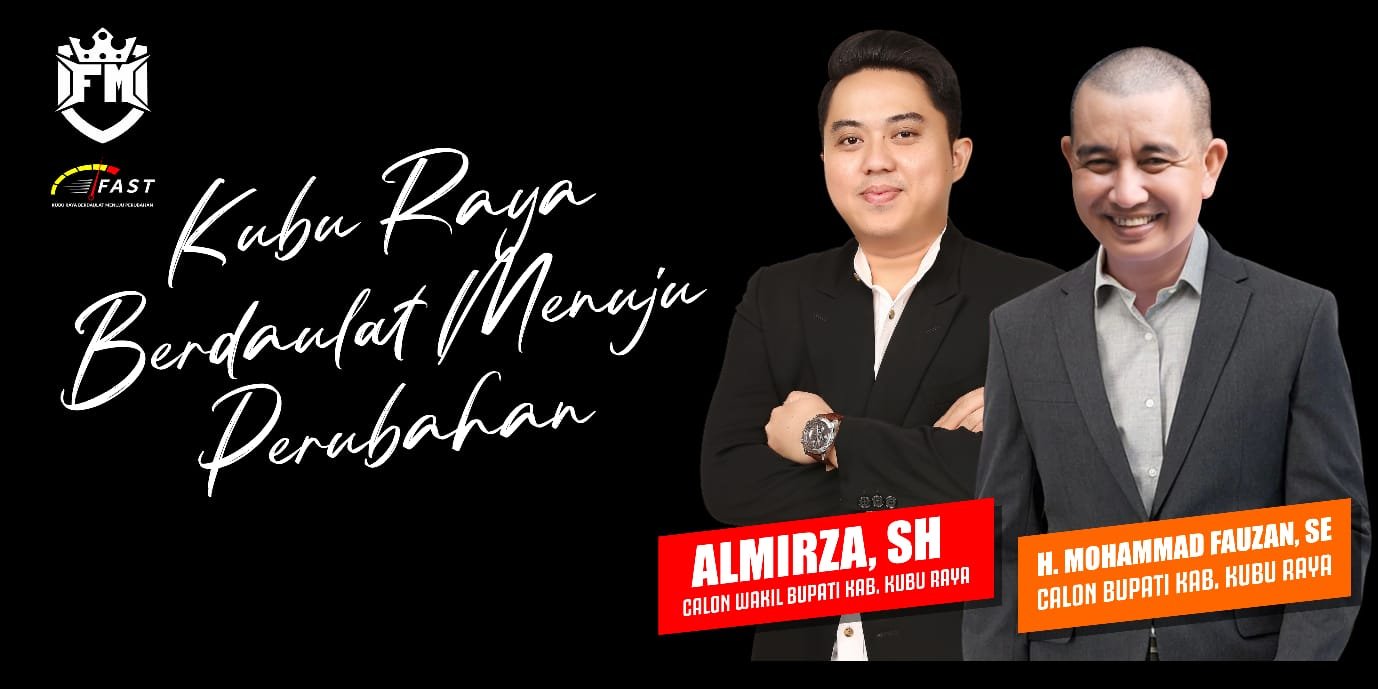 Calon Bupati dan Wakil Bupati Kubu Raya/Istimewa