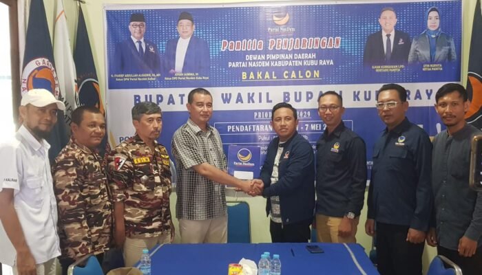 Nasdem Partai Besar di Kubu Raya, Fauzan Berharap Dapat Bekerjasama Membangun Daerah