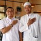 Bakal Calon Wakil Bupati Sambas, Dr. Nurhadianto, M.Pd (kiri) bersama Ketua Lembaga Dakwah Melayu Kalimantan Barat, Ustadz Fitrah Aulia Rahman, M.Pd (kanan)