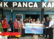 SMK Pancakarsa Sungai Pinyuh Senang dapat Bantuan CSR 3.600 Butir Telur Ayam