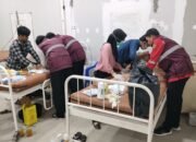 Semarakan HUT ke-65 Pemkab Mempawah dan Peringati Hari Anak Nasional, Puskesmas Sungai Pinyuh Gelar Sunat Massal Gratis