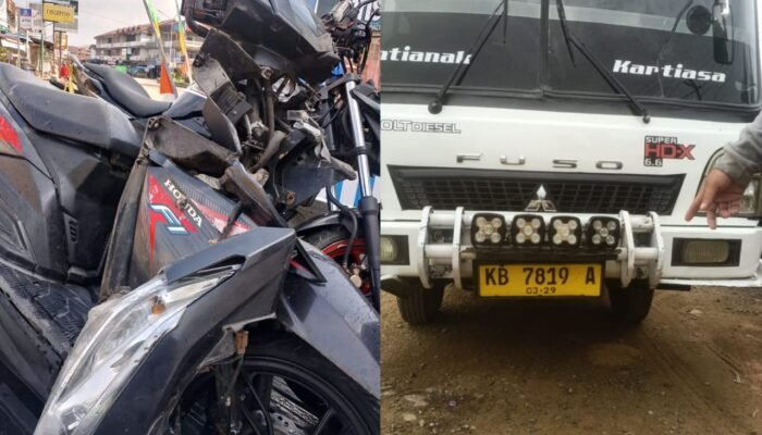 Gara-gara Ini, Dua Warga Anjongan Mempawah Meninggal Dunia Ditabrak Bus Jurusan Pontianak-Kartiasa