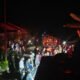 Rumah kontrakan di Mensere, Kecamatan Tebas, kebakaran, Kamis 1 Agustus 2024./Foto JEJARING KALBAR.
