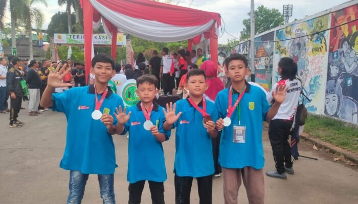 Portina Sambas Bawa Pulang Dua Medali Gasing di Festival Olahraga Provinsi 