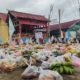Ritual sembahyang rebut di Kelenteng Ng Kuk Ja Seliung Dalam, Sungai Pinyuh, Minggu 18 Agustus 2024.