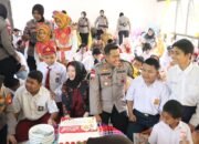 Polres Sambas Syukuran Hari Jadi Polwan ke-76 Bersama Peserta Didik SLB