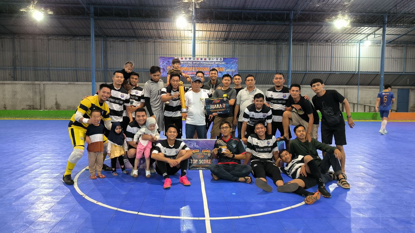 Lasinka FC Juara II Corporate Futsal League