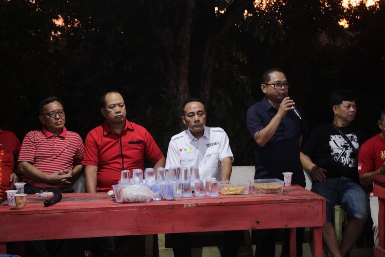 Krisantus Kurniawan di Sosok, Kabupaten Sanggau.