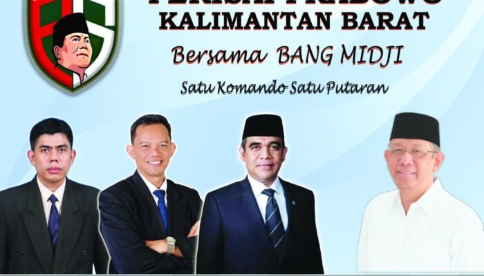 Instruksi DPP Gerindra, Perisai Prabowo Tegak Lurus Menangkan Midji-Didi di Pilgub Kalbar