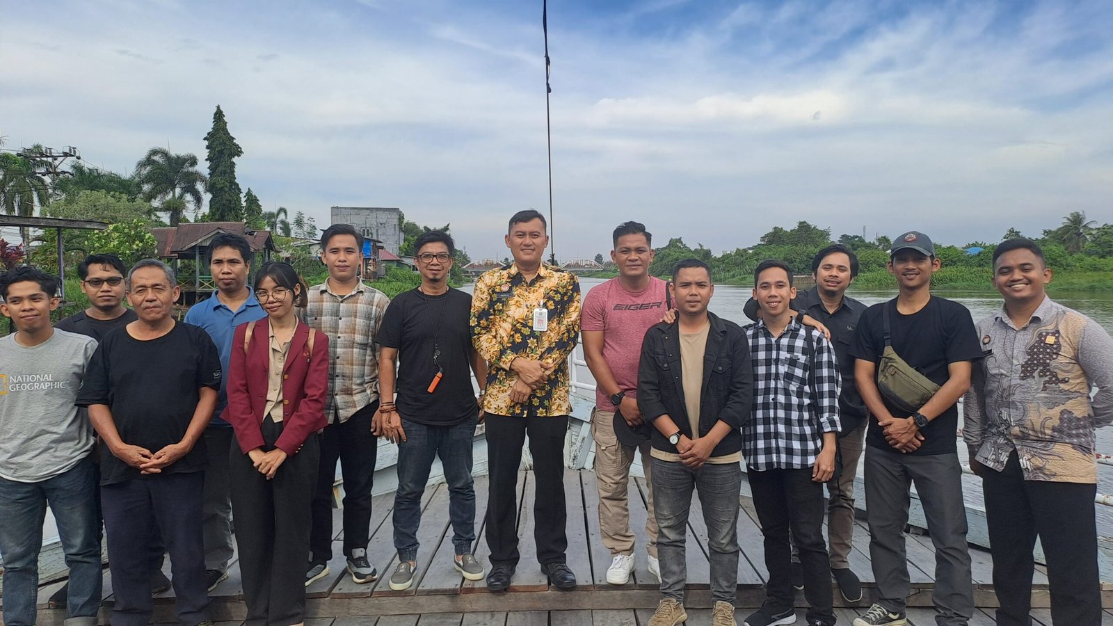 Karutan Sambas, Andriyas Dwi Pujoyanto silaturahmi dengan Aliansi Jurnalis Sambas.