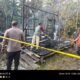 Puing kebakaran di Dusun Bumi Asih, Desa Mensere, Kecamatan Tebas, Kabupaten Sambas, Sabtu 21 September 2024.