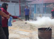 Rutan Sambas Gelar Simulasi Penanggulangan Bencana Alam dan Kebakaran