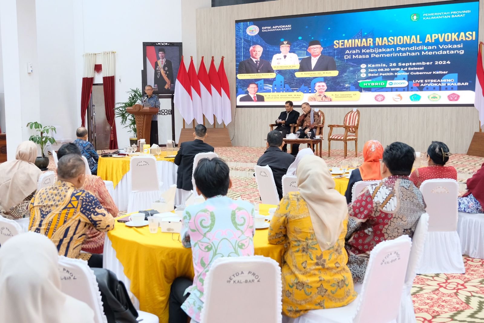 Sutarmidji jadi pembicara seminar nasional Apvokasi