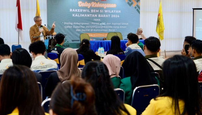 Dikuliti Anggota BEM Soal Pemerataan Pembangunan, Sutarmidji Jawab Dengan Data dan Fakta