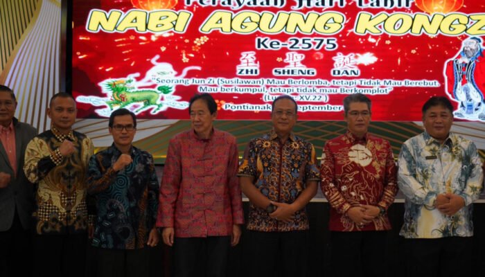 Disambut Hangat, Didi Haryono Hadiri Peringatan Kelahiran Nabi Kongzi 2575
