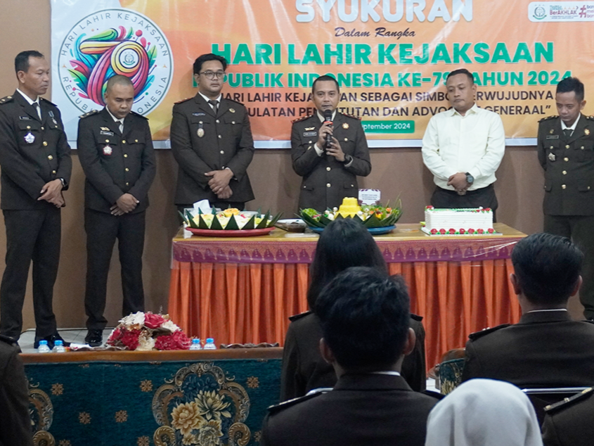 Momen Hari Lahir Kejaksaan ke-79, Daniel De Rozari Imbau Jajaran Bekerja Profesional