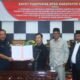 Penandatanganan berita acara pengesahan Perubahan APBD Kabupaten Sambas 2024 oleh eksekutif dan legislatif, Jumat 6 September 2024.