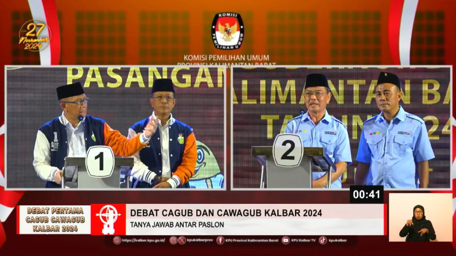 Debat Publik Calon Gubernur Kalbar