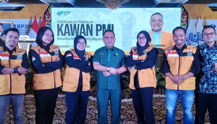 Komunitas Relawan Pekerja Migran Indonesia Kabupaten Sambas Resmi Dikukuhkan