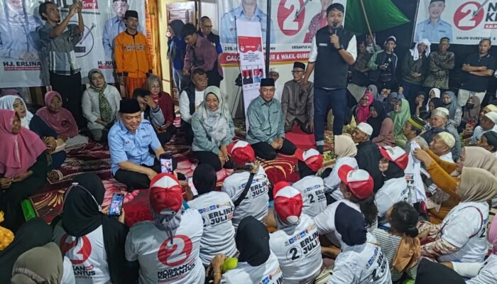 Kampanye Dialogis Erlina-Juli, Janji Prioritaskan Pembangunan untuk Mempawah Timur
