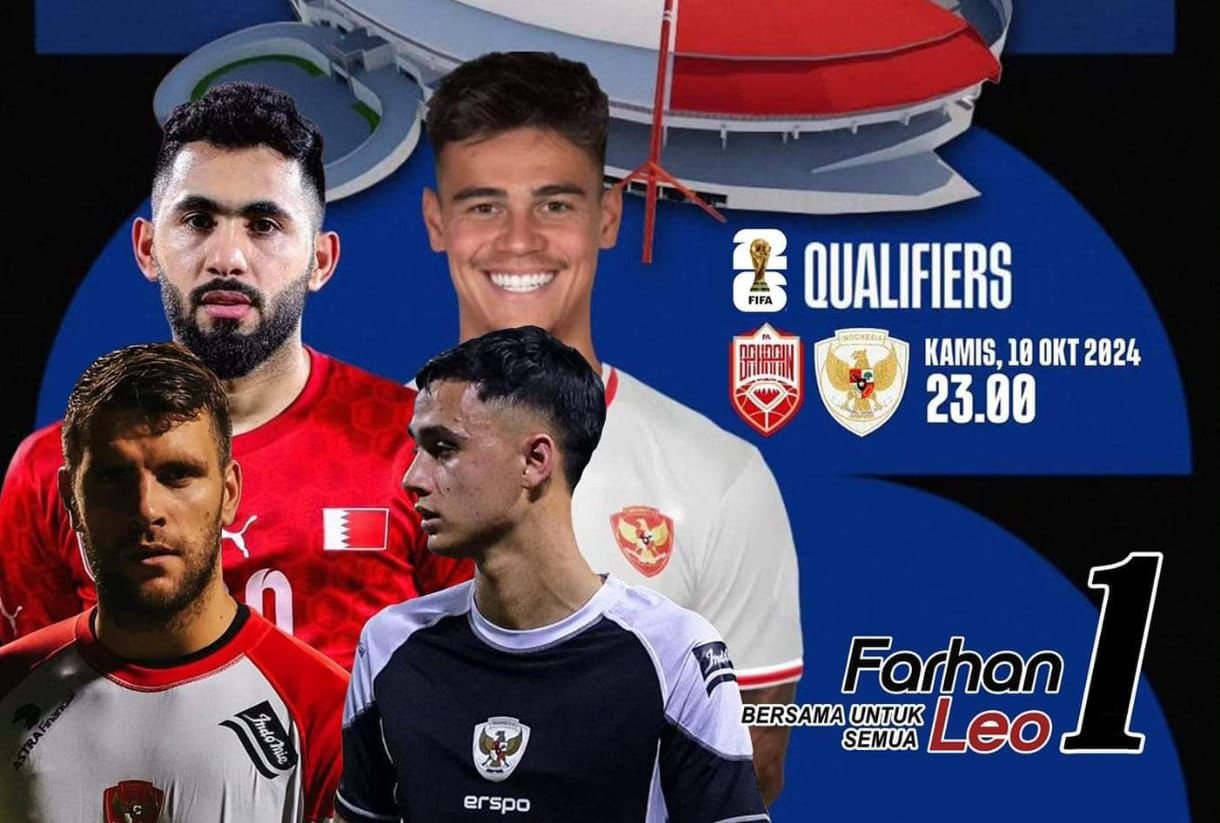 Farhan - Leo nobar Indonesia vs Bahrain