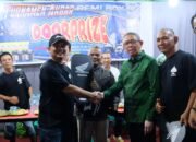 Sutarmidji Tutup Turnamen Akbar Remi Box Berhadiah Mobil di Sungai Jawi