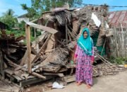 Rumah Nek Haminah di Sungai Bakau Besar Laut Roboh Diterjang Angin Kencang