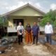 Warga penerima program bedah rumah di Ketapang.