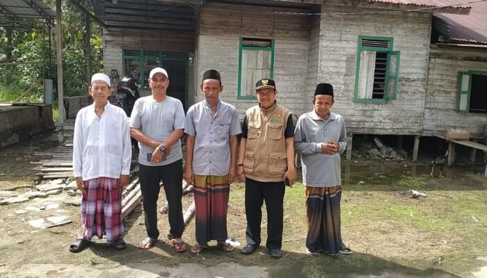 Baznas akan Renovasi Rumah Guru Ngaji di Bakau Kecil Mempawah