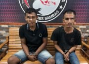 Polres Sambas Tangkap Pengedar Narkoba di Desa Sempalai Sebawi