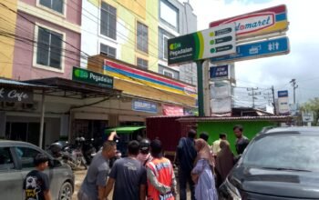 Begini Kronologi Tukang Cat Indomaret Sungai Pinyuh Tersengat Listrik Tegangan Tinggi