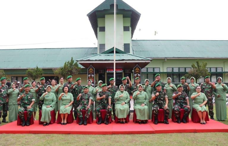Danrem 121 ABW Lakukan Kunjungan Kerja ke Kodim 1203 Ketapang