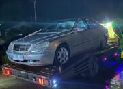 Bea Cukai Sintete Tangkap Mobil Mercedes Benz Selundupan dari Malaysia