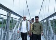 Bupati Satono Bangga, Jembatan Gantung Pedada Diresmikan