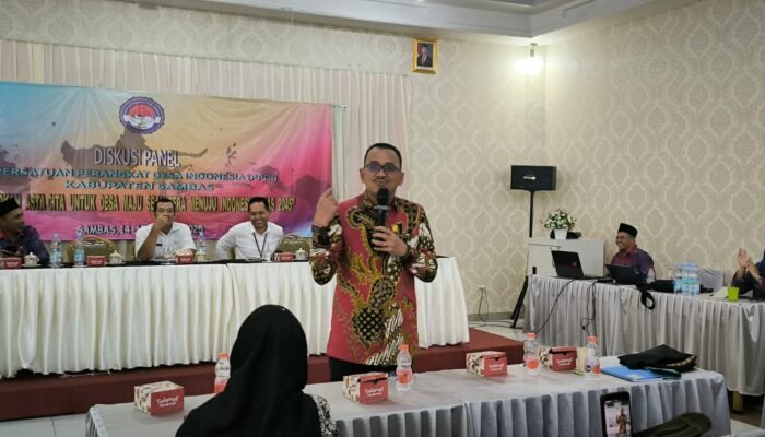 Wakil Ketua III DPRD Sambas Hadiri Rakerda PPDI, Tekankan Peran Perangkat Desa dalam Pembangunan