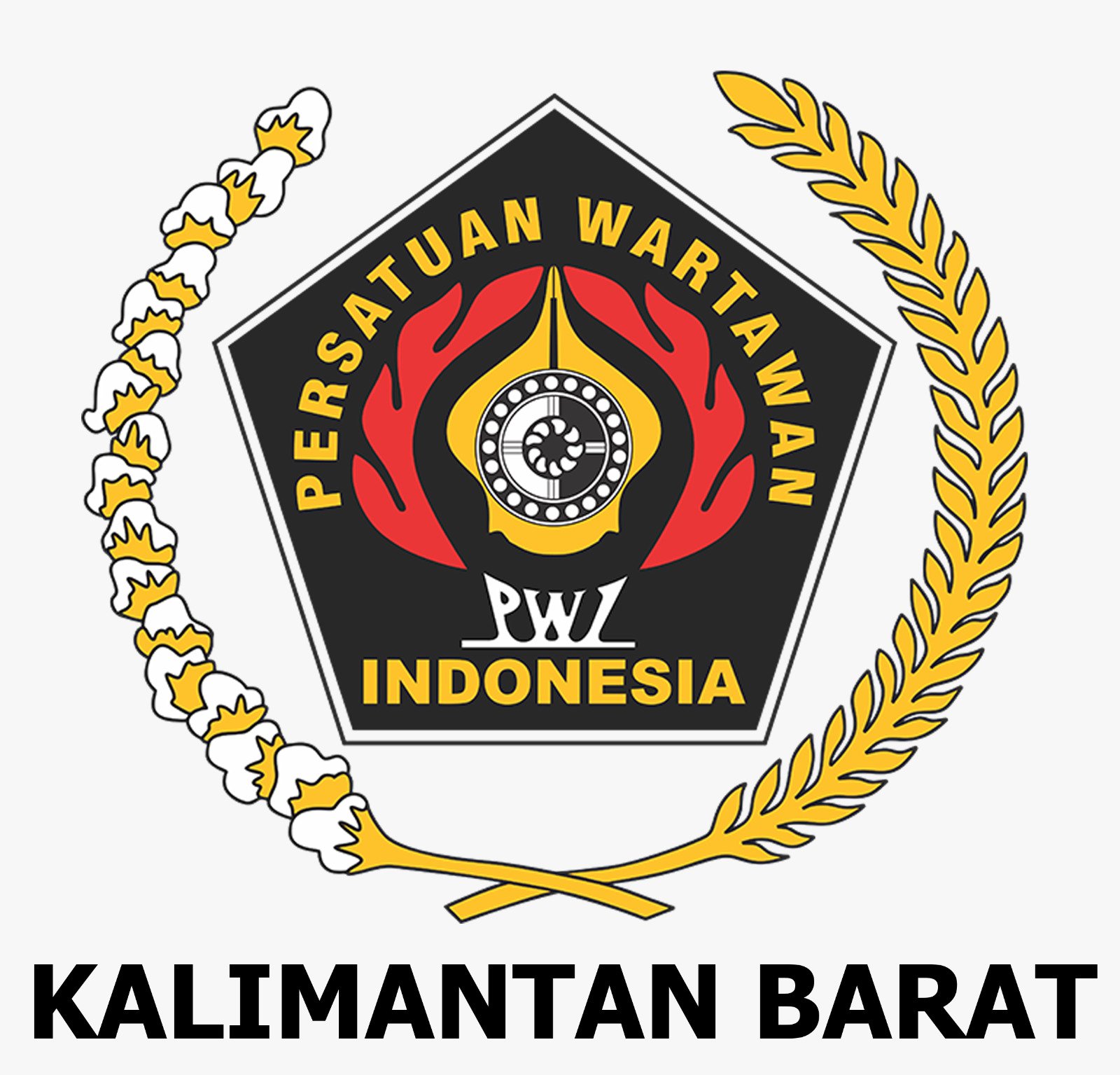 Logo PWI Kalimantan Barat.