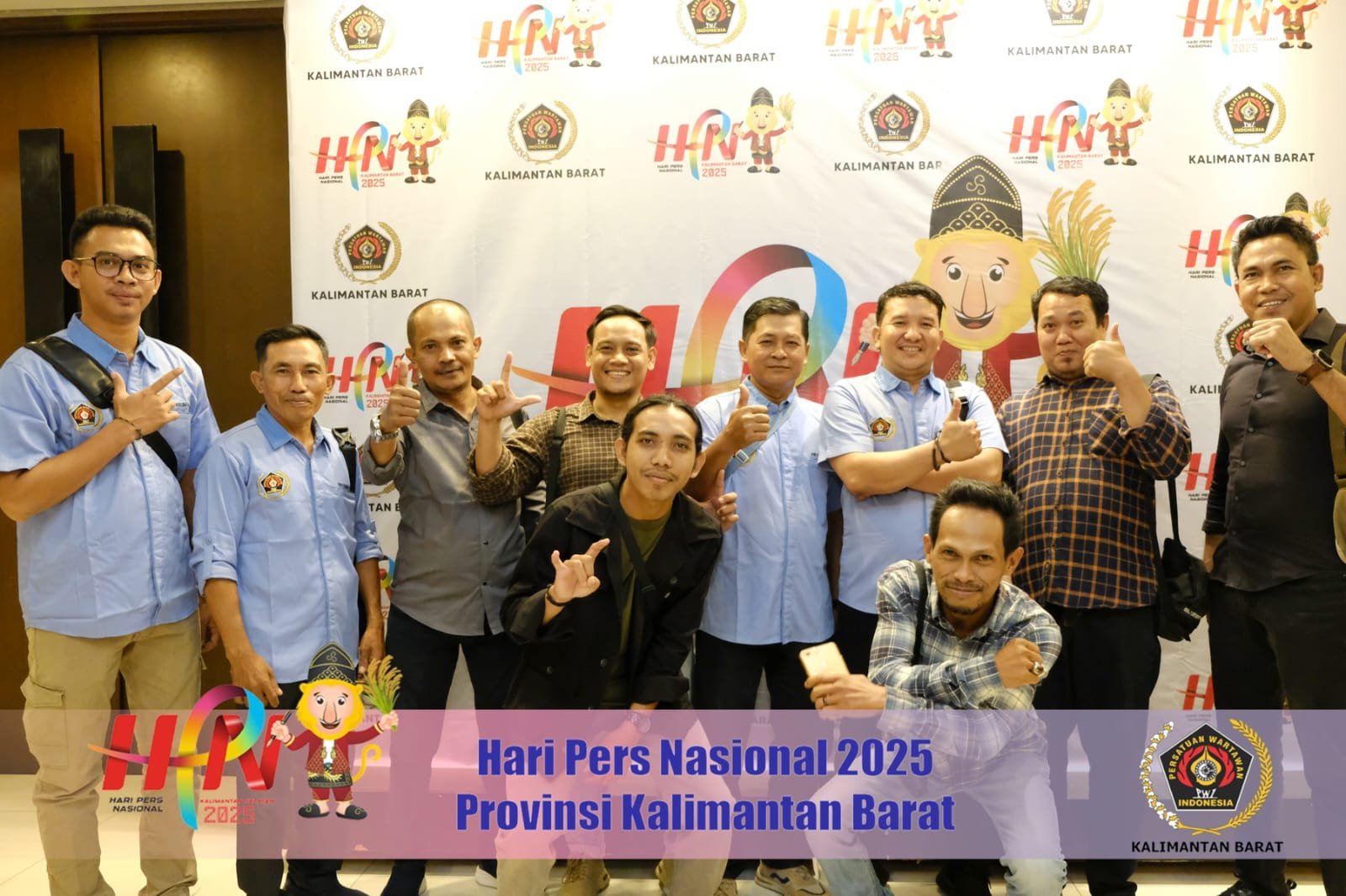 Wartawan Ketapang dan Kayong Meriahkan HPN Provinsi Kalbar