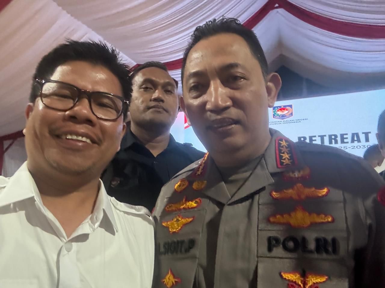 Bupati Sambas, Satono dan Kapolri Jenderal Polisi Listyo Sigit Prabowo/Ist