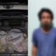 Pelaku dan barang bukti saat diamankan polisi/Penambang Emas Ilegal di Areal Kebun Sawit PT WHS 2 Sajingan Tertangkap Lagi