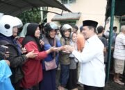 Gubernur Kalbar Ria Norsan Pantau Operasi Pasar Murah di Kabupaten Sambas