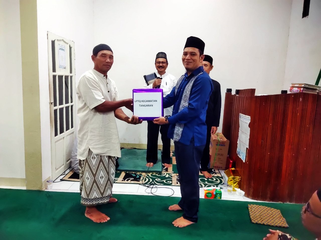 Safari Ramadan Pemerintah Kecamatan Tangaran yang terakhir di Desa Arung Parak/Foto Istimewa
