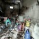 Kondisi ruko pintu 12 yang kebakaran di Pasar Delima, Jalan Pancasila Sungai Pinyuh, Rabu 26 Maret 2025/Foto Bung Ranie/Jejaring Kalbar
