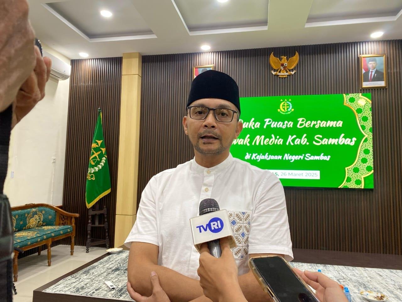 Kepala Kejaksaan Negeri Sambas, Daniel De Rozari/Foto Sera/Jejaring Kalbar