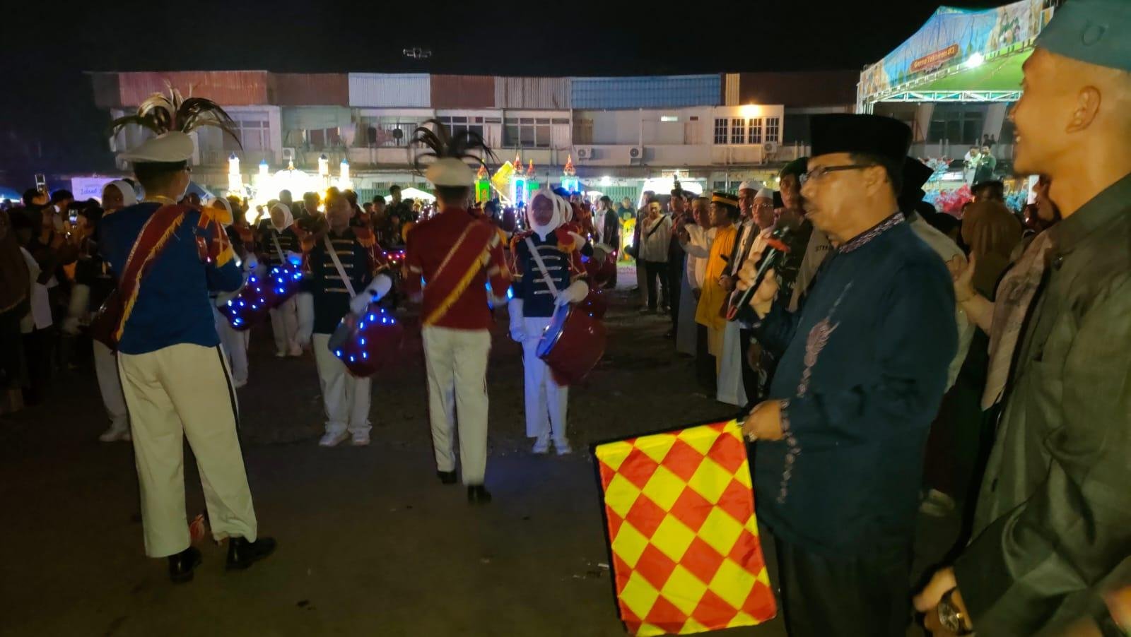 Gema Takbir di Sungai Pinyuh